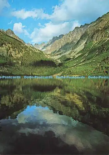 D174336 Vysoke Tatry. Popradsee und Zlomisk-Tal. Pressefoto. Ladislav Sitens