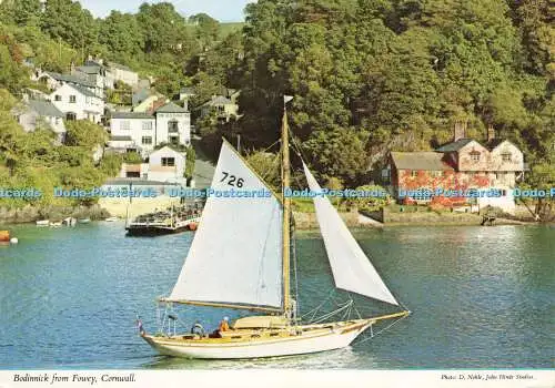 D175668 Cornwall. Bodinnick von Fowey. John Hinde. D. Edel. 1988