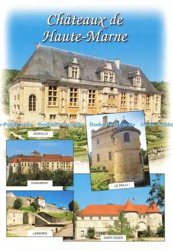 D173044 Chateaux de Haute Marne. Joinville. Combier Macon. Gerard Bochaton. Marc