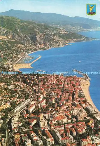 D173053 La Cote d Azur. Menton. La Perle de France. Stute. Riviera R. Judlin. 197