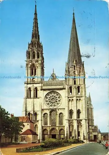 D173058 Chartres. Eure et Loire. La Cathedrale. Houvet. Franceschi. 1971