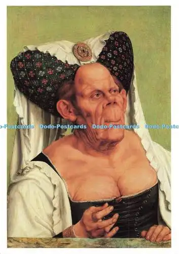 D173068 The National Gallery. Eine groteske alte Frau. After Quinten Massys