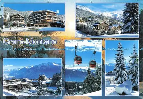 D170232 Crans Montana. Perrochet. Multi View