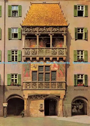 D174409 Innsbruck. Goldenes Dachl. Oberhaidinger. Alpina