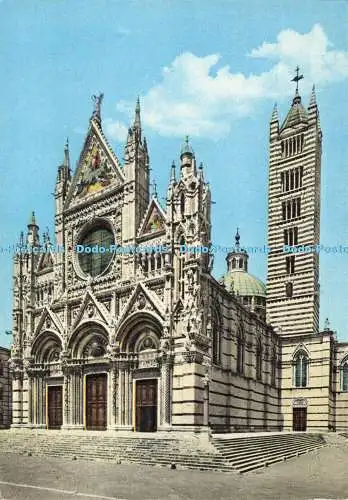 D174429 Siena. Die Kathedrale. Stefano Venturini. Stich. Grafico Cesare Capello