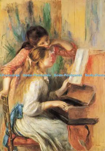 D173163 Paris. Musee de l Orangerie. Jeunes Filles au Piano. Pierre Auguste Reno