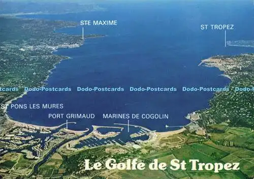 D175805 Le Golfe de St. Tropez. Cim