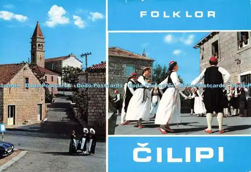 D175916 Cilipi. Folklor. Turisticko Drustvo. Multi View