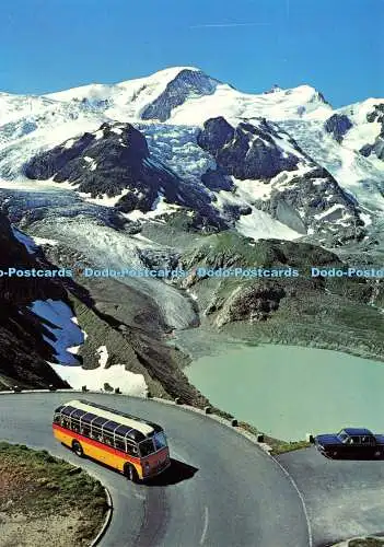 D174596 Sustenpass. Gletscherrank it Gwachtenhorn. Tierberge und Steingletscher.