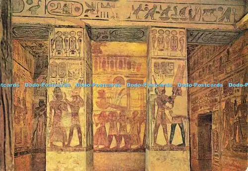 D175942 Abu Simbel. Kleine Hypostyle-Halle im Großen Tempel. Al Ahram Est. Krug