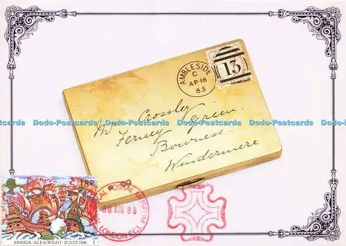 D175994 Silber Zigarettenetui in Umschlagform Punze London. National Postal