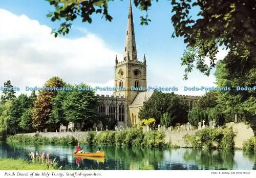 D176093 Stratford Upon Avon. Pfarrkirche der Heiligen Dreifaltigkeit. John Hinde. E.L