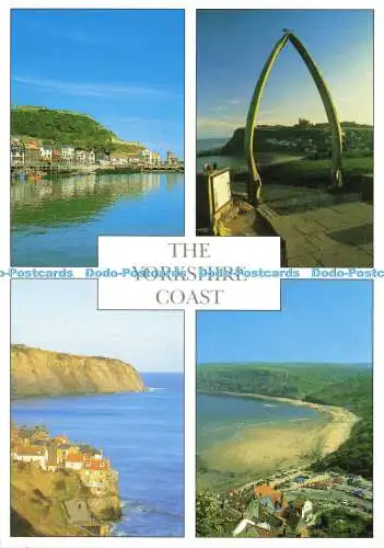 D174822 The Yorkshire Coast. Scarborough. Robin Hood Bay. Whitby. Säulenhaus P