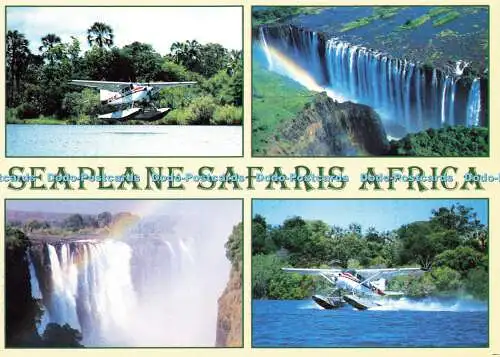 D176159 Wasserflugzeug Safaris Afrika. Rundflüge über die Victoriafälle. Multi View