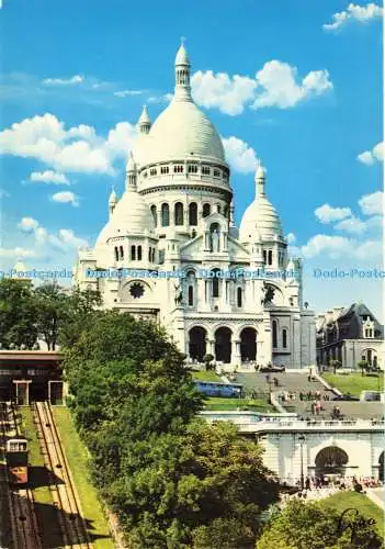 D174847 Paris. Die Basilika Sacre Coeur. Lyna