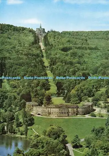 D174851 Kassel Wilhelmshohe. Schloss mit Herkules. Carl Thoericht