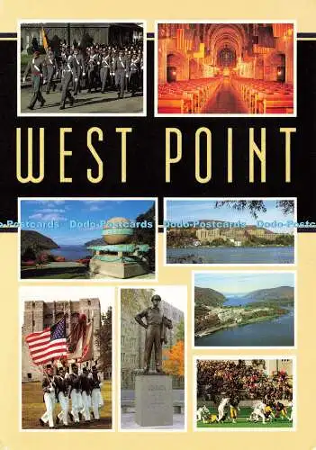 D174882 New York. West Point. US-Militärakademie. Pendor Naturfarbe. Mult