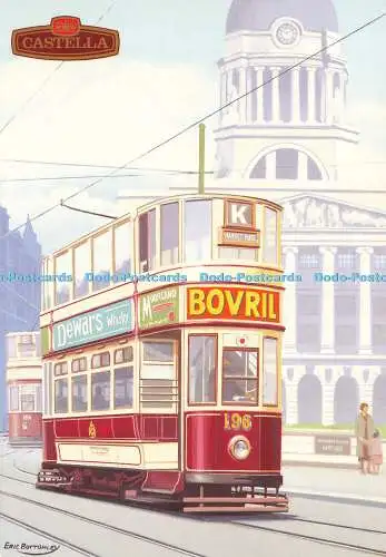 D174925 Nottingham Tram. Castella. Tabak limitiert. Eric Bottomley