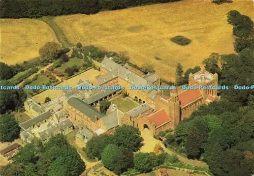 D176283 Isle of Wight. Quarr Abbey Near Ryde. Aerofilme. Krone