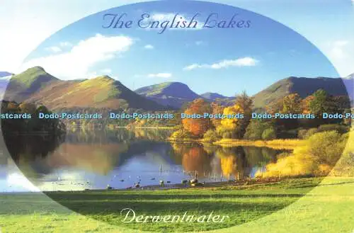 D176320 Derwentwater. Die englischen Seen. Mikes Eye Cards