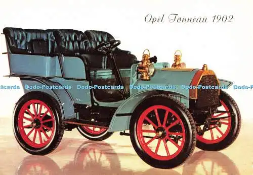 D175029 Opel Tonneau 1902. Krüger