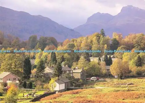 D176339 Elterwater. Ein Juwel nach Langdale. Peter Pedley Postkarten. Barry Sta