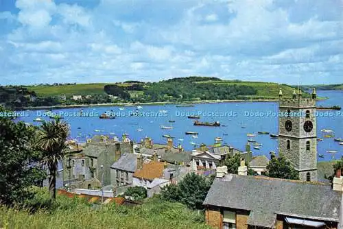 D175058 Falmouth. Pfarrkirche und Innenhafen. J. Arthur Dixon