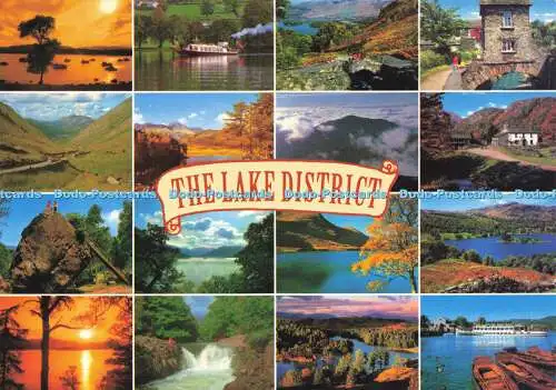 D177538 The Lake District. John Hinde. Multi View