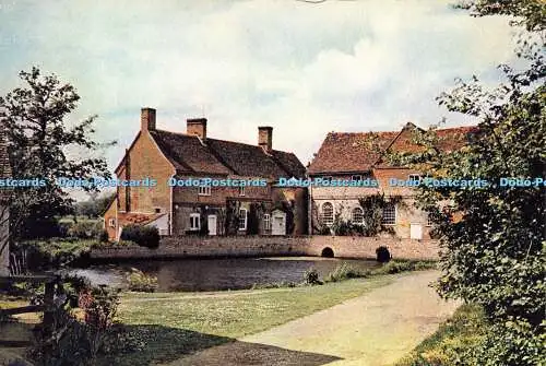 D175069 Suffolk. Flatford Mill und das Mill House. in der Nähe von East Bergholt. J. Arthur