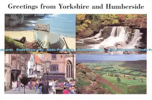 D177562 Grüße aus Yorkshire und Humberside. Danby Dale. England Tourist Boa