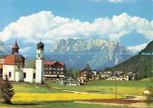 D177608 Seefeld. Gegen Karwendelgebirge. Wels