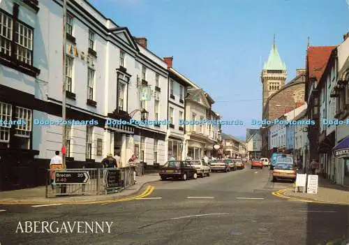 D176449 Abergavenny. Crosstraße. J. Lachs