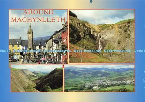 D175145 um Maschynlleth. Powys. Cwm Wimpel. Dylife. Frwd Fawr Wasserfall. Ju