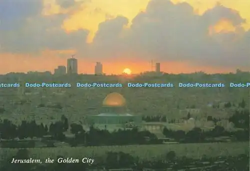 D177625 Jerusalem. Die goldene Stadt. Sternenkarten