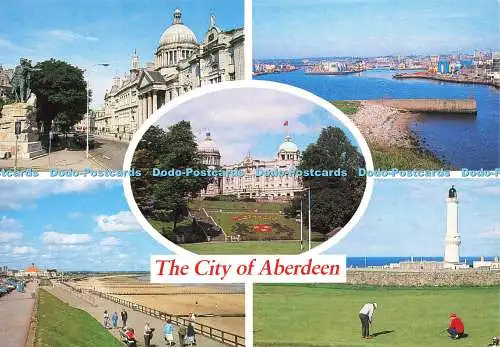 D176478 Die Stadt Aberdeen. Der Hafen. Whiteholme. Multi View