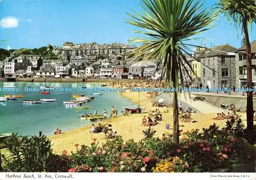 D175176 Cornwall. St. Ives. Hafenstrand. John Hinde. F.R.P.S