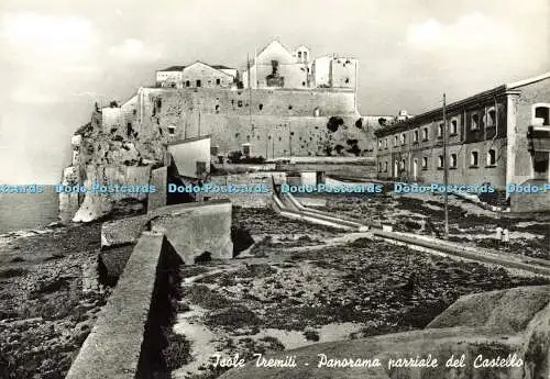 D176483 Isole Tremiti. Panorama Parziale del Castello. Santoro Amelia. Alterocca