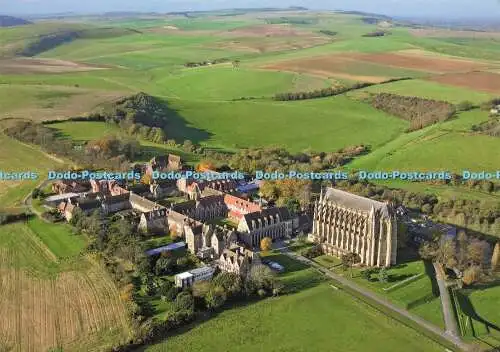 D175181 West Sussex. Lancing College. Luftaufnahme des Lancing College. Heritage H