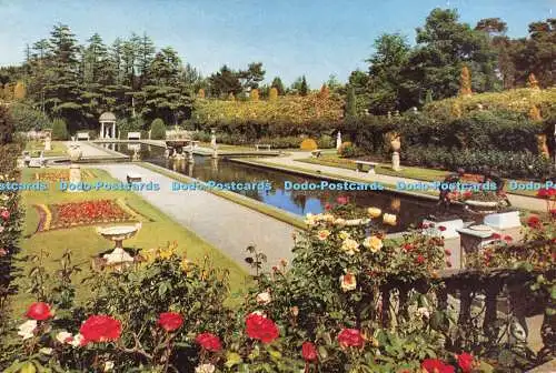 D177655 Bournemouth. Der italienische Garten. Sawtells of Sherborne. J. Radierungen