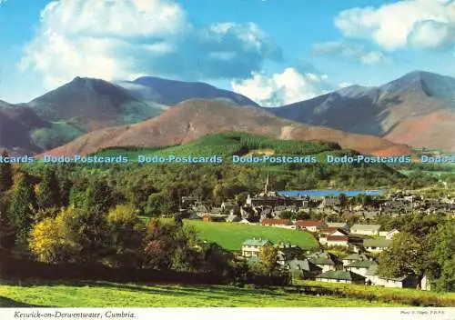 D175247 Cumbria. Keswick auf Derwentwater. John Hinde. E. Nagele. F.R.P.S. 198