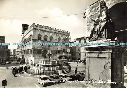 D177720 Perugia. Palazzo Comunale Fontana Maggiore. Daca. Alterocca. RP