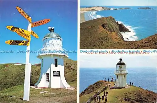 D177739 Neuseeland. Cape Reinga. Lichthaus. Farbansicht. Multi View