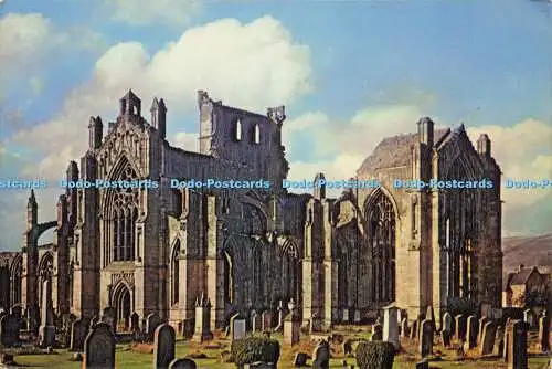 D175268 Schottland. Roxburghshire. Melrose Abbey. J. Arthur Dixon. A. Hamilton