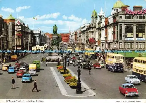 D177744 Irland. O Connell Street. Dublin. John Hinde. J. Willis