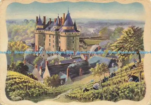 D176576 Chateaux de la Loire. Langeais. Indre et Loire. Artaud Pere et Fils. Gab