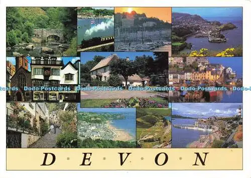 D176581 Devon. John Hinde. 1991. Multi View