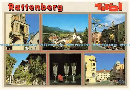 D177754 Tirol. Rattenberg. Risch Lau und Gebr. Metz. Multi View