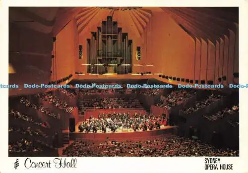 D175286 Sydney. Opernhaus. Konzertsaal. Bartel Photography. 1993