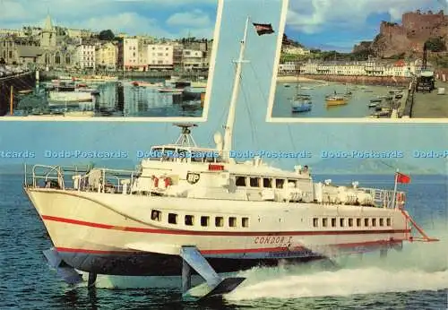 D177775 C.I. Hydrofoil Condor Jersey. Jarrold. 1971. Multi View