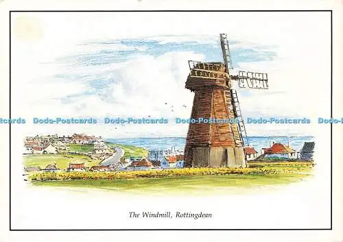 D175314 Rottingdean. Die Windmühle. Richter. C 12431